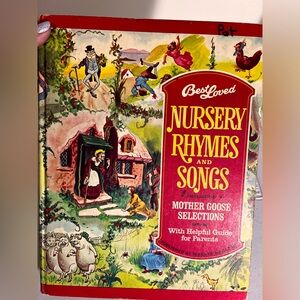 Best love, nursery, rhymes, and songs children’s book 1973 Edition
